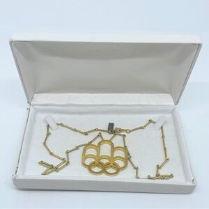 Montreal 1976 Olympic Games Gold Metal necklace
1972 Cojo 76 duo